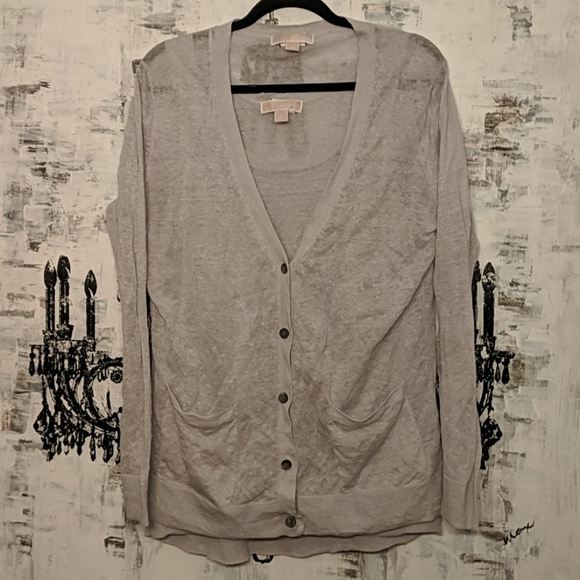 Michael Kors cardigan and tank top, Medium - Picture 5 of 13